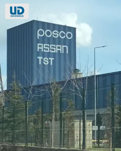 Posco endüstriyel tesis elektrik ve mühendislik uygulaması